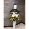 B款潔白高雅百合花藝術高架花籃(無法指定款式)-出貨照片