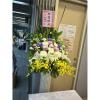B款潔白高雅百合花藝術高架花籃(無法指定款式)-出貨照片