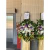 B款潔白高雅百合花藝術高架花籃(無法指定款式)-出貨照片