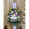 典雅高架花籃(A款)(限殯儀館告別式)-出貨照片