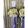 C款永念情懷繡球花藝術高架花籃(無法指定款式)-出貨照片
