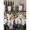 D款追思蘭花藝術高架花籃(無法指定款式)-出貨照片