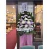 A款典雅高架花籃(限殯儀館內告別式)-出貨照片