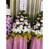 B款典雅高架花籃(限殯儀館內告別式)-出貨照片