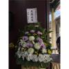 A款典雅高架花籃(限殯儀館內告別式)-出貨照片