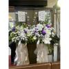 典雅高架花籃01(花款隨機出貨，無法指定)-出貨照片