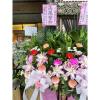 典雅高架花籃B01 (限殯儀館內)-出貨照片