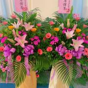 追思精緻高架花籃