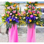 K04款典雅高架藝術花籃 (花蓮鄉鎮...