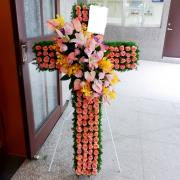 喪禮十字架花C款