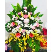 高雅高架花籃(F款) (限殯儀館告別...
