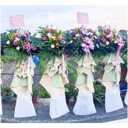 典雅高架花籃(A02款) (三義/銅...