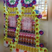 5層平面瓶裝罐裝綜合飲料罐頭塔-台北