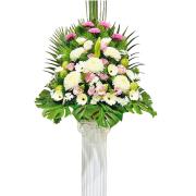 A款羅馬柱花禮(限殯儀館內)