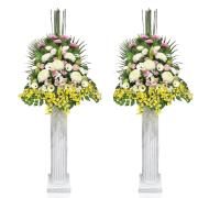 B款羅馬柱花禮(館內羅馬柱館外高架花籃)