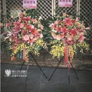 喜慶高架花籃(紅色系)