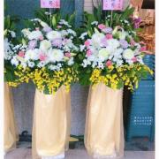 B款追思藝術高架花籃(限殯儀館告別式...