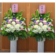 典雅高架花籃(A款)(限殯儀館告別式...