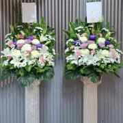 A款追思花籃-限殯儀館告別式(無法指...