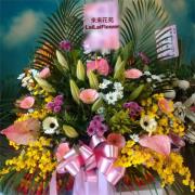 高架藝術花籃H款