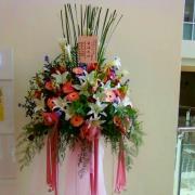 典雅高架藝術花籃F