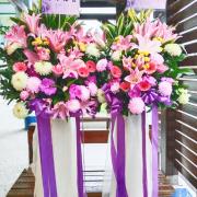 優雅藝術花籃F款