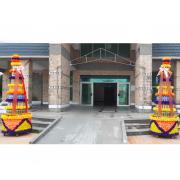 七層飲料罐頭柱