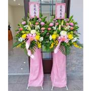 F款高架藝術花籃