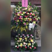 巨型雙層藝術花籃