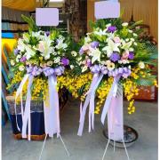 典雅藝術高架花籃C款