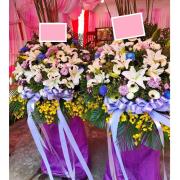 典雅藝術高架花籃D款