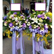 典雅藝術高架花籃I款