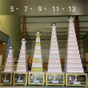 7層平安米塔(1台斤無紙盒米*140包)