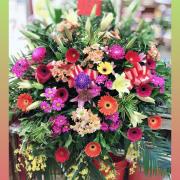 喜慶藝術花籃B款