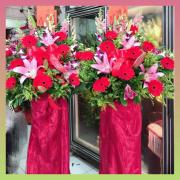 喜慶藝術花籃E款