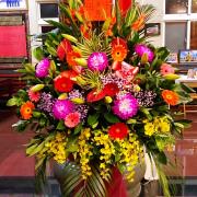 喜慶藝術花籃A款