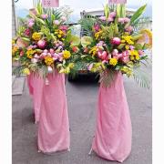 B款典雅高架藝術花籃