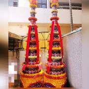 平安米9層圓柱米塔(300克*172包)