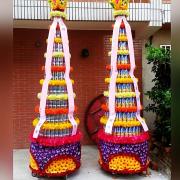 9層飲料圓柱罐頭塔