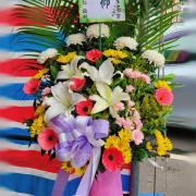 高架優雅花籃  A01款