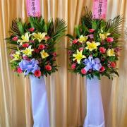 典雅高架花籃A04 (限殯儀館內)無...