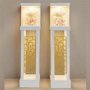 (租用)粉色永生花燈柱(豎靈到告別式...