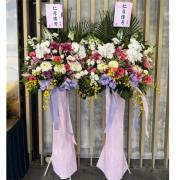 典雅花籃(A01款) 限板殯告別式(無法指定款式隨機出貨)-只接三天後預約單