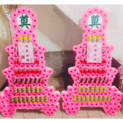 七層粽合飲料罐頭塔