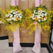典雅高架花籃(B02款)(限殯儀館告...