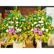 高雅高架花籃(A03款)(限殯儀館內)