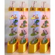 160cm 十八羅漢燈櫃 (14天內)