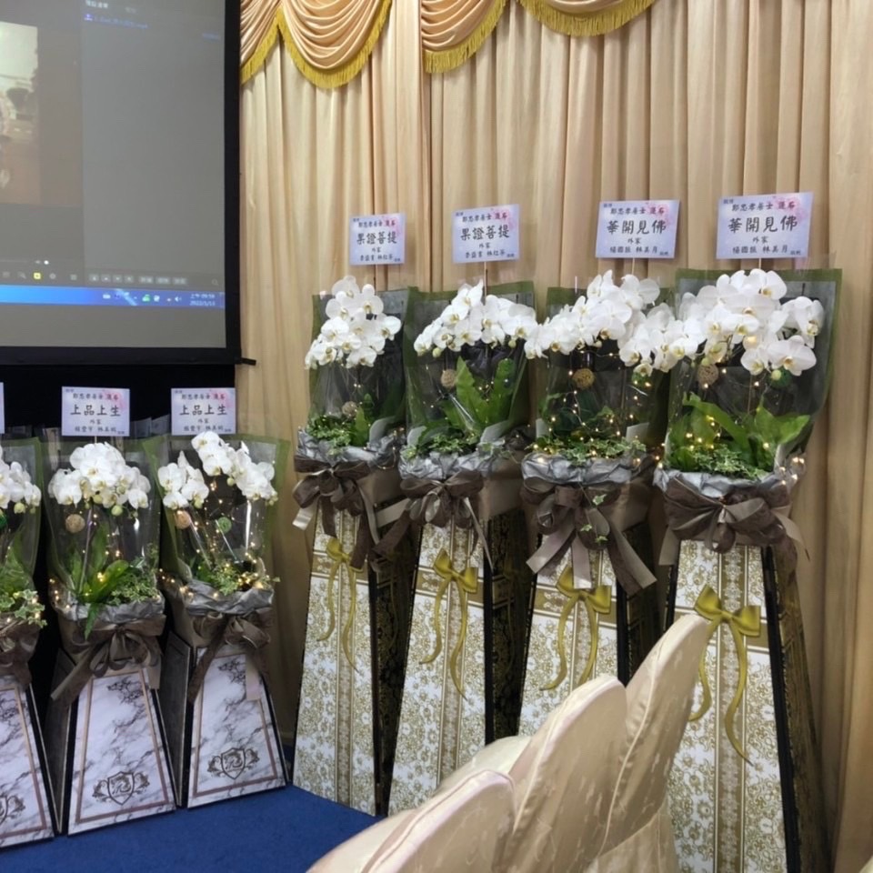 出租璀燦星空走道蘭花(3對以上出貨限殯儀館)