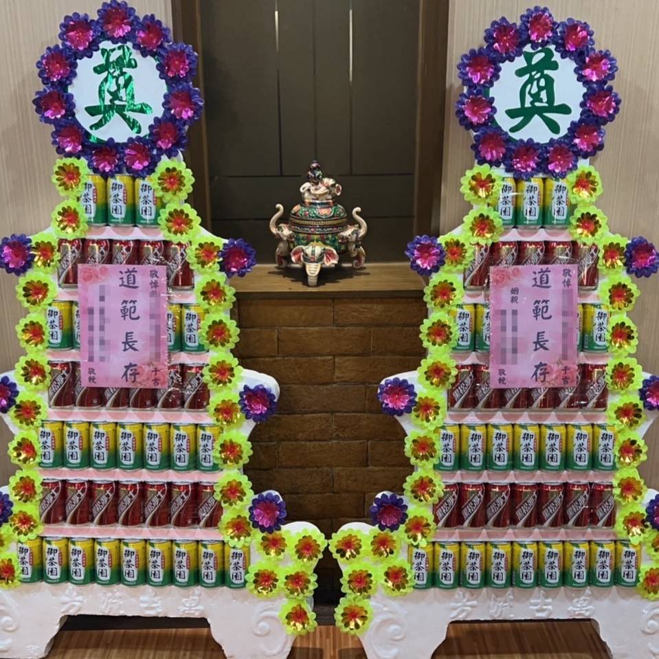 7層平面綜合飲料罐頭塔-台北