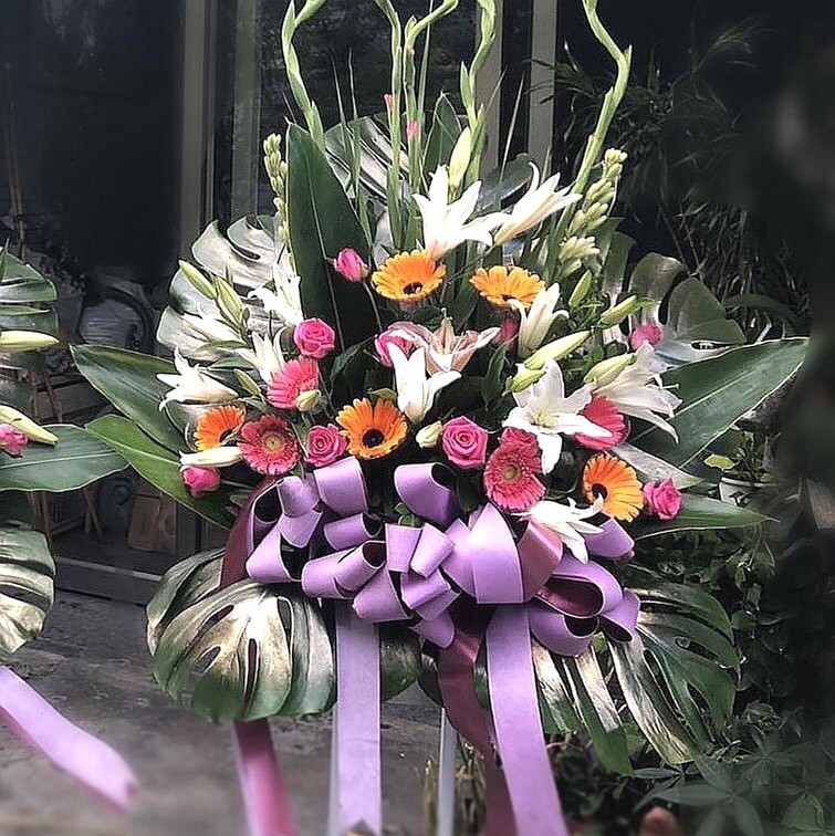 追憶高架花籃